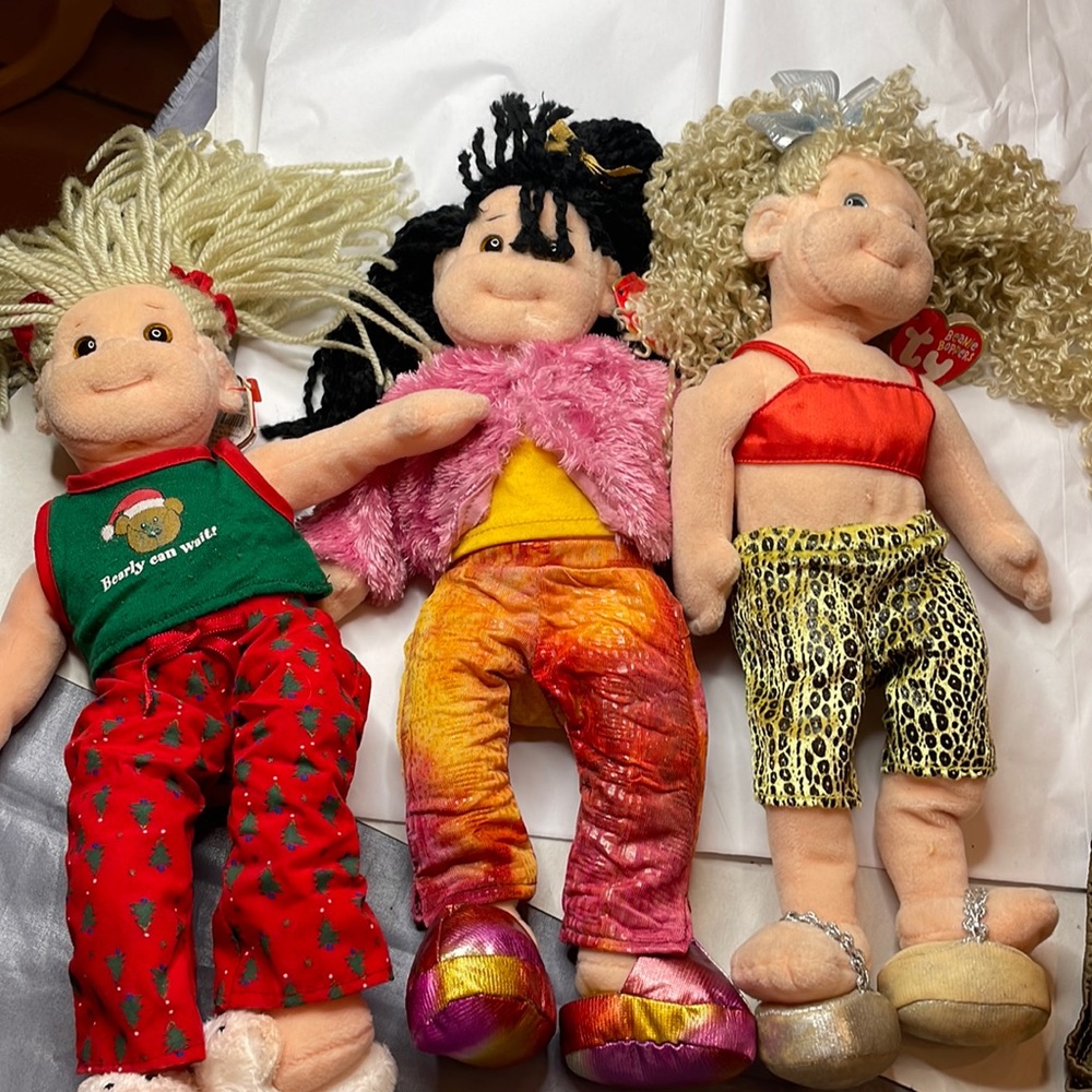 The ty Beanie Boppers Collection dolls